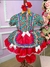 Vestido Caipira Juvenil Belly Festa Junina - comprar online