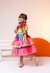 Vestido Infantil Sofya Premium Festa Junina - loja online