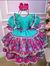 Vestido Juvenil Encanto Flores Festa Junina