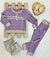 Conjunto Infantil Feminino Moletom Lacinho Inverno