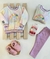 Conjunto Moletom Infantil Menina Arco-íris Encantado Inverno