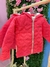 Jaqueta Infantil Menina Puffer Matelassê Coração Marlan - Vivi Infantil e Juvenil