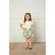 Conjunto Infantil Menina Verão Blusa e Saia Fundos do Mar Milon