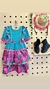 Vestido Juvenil Encanto Flores Festa Junina - comprar online