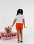 Conjunto Infantil Menina Short Saia Verão Confortável - loja online