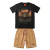 CONJ INFANTIL MASC CAMISETA MG CURTA ESTAMPA LOCALIZADA E BERMUDA CARGO EM MOLETOM S/FELPA KYLY na internet