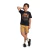 CONJ INFANTIL MASC CAMISETA MG CURTA ESTAMPA LOCALIZADA E BERMUDA CARGO EM MOLETOM S/FELPA KYLY