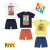COMBO 2 Conjuntos Infantil Menino Pipa Verão - loja online
