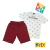 COMBO 2 Conjuntos Infantil Menino Pipa Verão - Timo Moda Kids