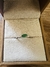 Anel em Ouro Branco 18k Com Esmeralda - comprar online