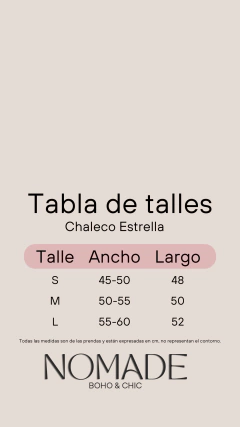 CHALECO ESTRELLA en internet