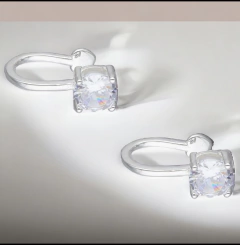 Aros Ear Cuff Circón - comprar online