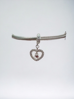 Charm Corazón Circón - comprar online