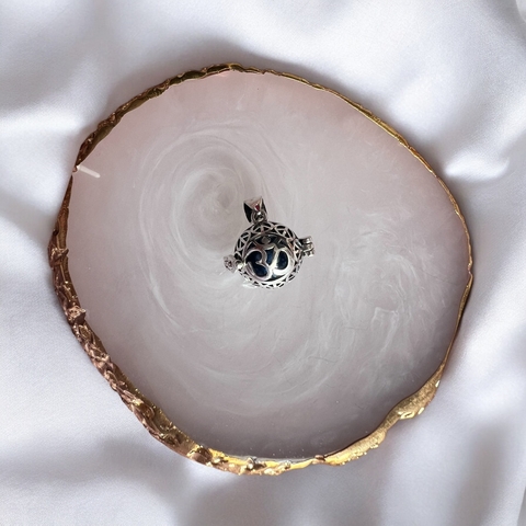 Llamador de Ángeles Yoga con Pelota Azul