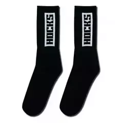 Meia Hocks Box Logo Preta na internet