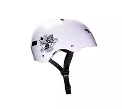 Capacete Niggli Iron Pro Ligth Model Luiz Francisco - Branco P