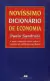 Novíssimo Dicionário de Economia - Autor: Paulo Sandroni (2002) [usado]