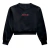 Cropped Moletom Black Love Me | LOVE ME