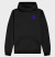 Hoodie Moletom Kiss Me Roxo | LOVE ME - comprar online