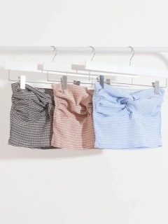 Top strapless cuadrille - comprar online