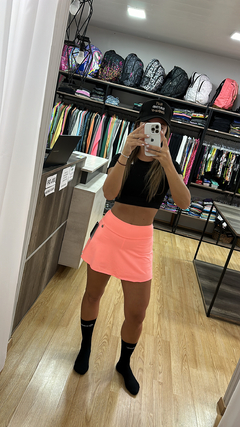 Pollera pantalón sownne salmon - comprar online