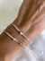 Pulsera bolitas corazon