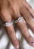 Anillo baguette
