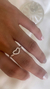 Anillo corazon calado