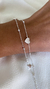 Pulsera doble corazones - comprar online