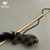 caña con pez esponjoso con pluma