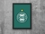 Quadro do Clube Coritiba com moldura na internet
