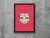 Quadro Clube Red Bull Bragantino com moldura - comprar online