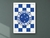 Quadro do Cruzeiro com Fundo Xadrez com moldura - Arte em foco