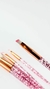 Set de brochas con glitter - tienda online