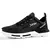 Tênis Masculino X-try Leve Casual Preto/Branco - comprar online