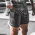 Short masculino 2 em 1 de secagem rápida para corrida treino - comprar online