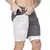 Short masculino 2 em 1 de secagem rápida para corrida treino - loja online