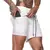 Short masculino 2 em 1 de secagem rápida para corrida treino - loja online