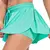 Short Feminino de cintura alta estiramento atlético treino ativo fitness - comprar online