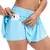 Short Feminino de cintura alta estiramento atlético treino ativo fitness
