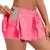 Short Feminino de cintura alta estiramento atlético treino ativo fitness - comprar online