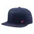 Boné Aba Reta Azul Marinho Hype Snapback Relaxado Masculino Original - loja online
