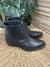 Botas bajas en punta negras