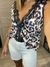 BLUSA PRINT CON PUNTILLA
