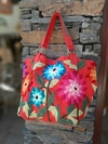 Bolso bordado Venecia rojo