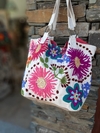 Bolso bordado Sorrento blanco