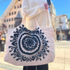 Bolso playero bordado mandala