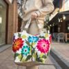 Bolso bordado Venecia blanco