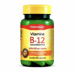 Vitamina B12 100% IDR 60 Cápsulas Maxinutri