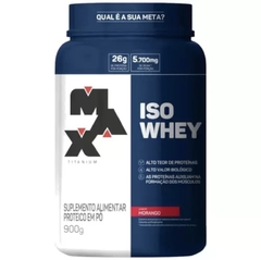 Iso Whey Protein Isolado 900g Max Titanium